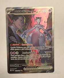 Mewtwo ex team rocket perfetto