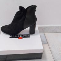Stivaletti Dame Rose neri n 41