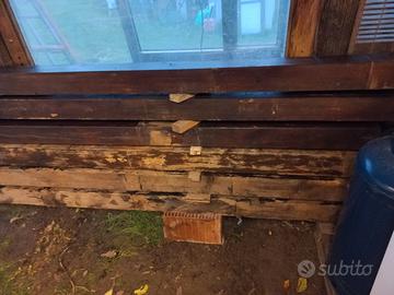 travi in legno di abete