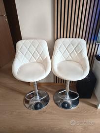 coppia sgabelli cucina bar 