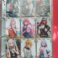 Lotto carte Goddess story rarità R NS-11 completo