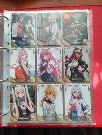 Lotto carte Goddess story rarità R NS-11 completo