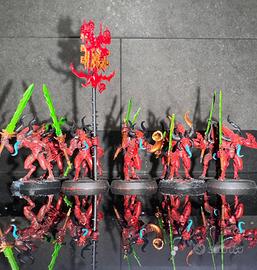 Bloodletters Sanguinari Khorne Warhammer 40k AoS 1