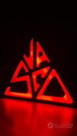 Lampada a led 3D logo Vasco Rossi 
