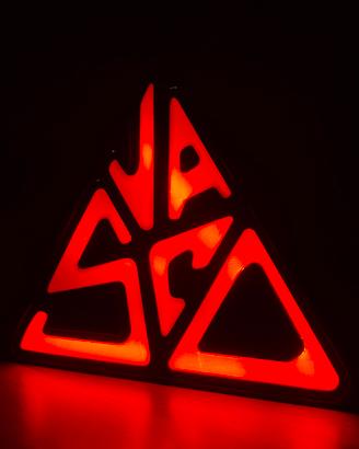 Lampada a led 3D logo Vasco Rossi 