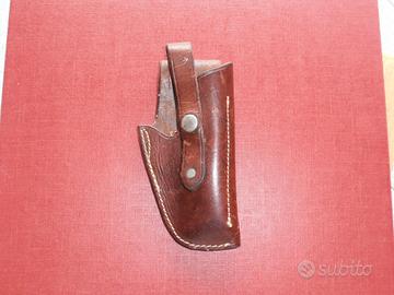 Fondina destra in cuoio per astra