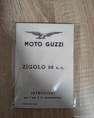 manuale di istruzioni moto Guzzi leggere la descri
