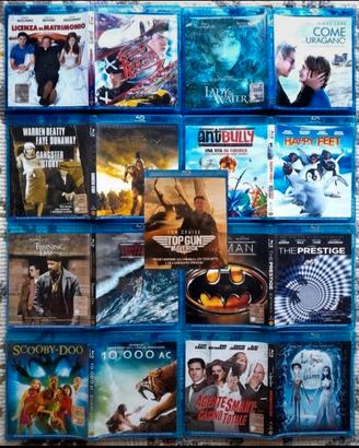17 film blu ray in 9 dischi blu ray