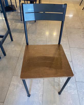 Sedia in legno da bar 