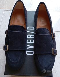 Scarpe OVER/D Camoscio Blu n 43  nuove 