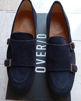 Scarpe OVER/D Camoscio Blu n 43  nuove 