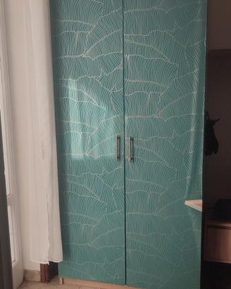 armadio in frassino 235h x 100 larghezza 