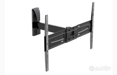 MELICONI staffa per TV con mensola in cristallo