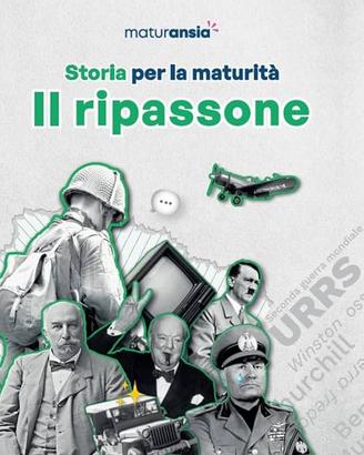 Libro Maturansia per esame maturità- STORIA