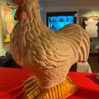 Gallina in ceramica francese .H50 cm