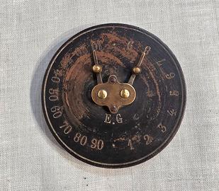 Antico Segnapunti Da Gioco Epoca XIX Secolo