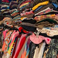 Stock abbigliamento vintage