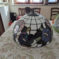 lampadario stile Tiffany 