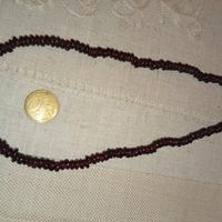 collana di pietre preziose con chiusura in oro 12k
