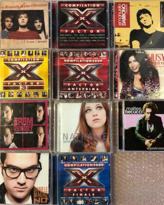 CD vari prime edizioni X Factor