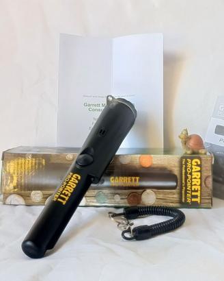 Pinpointer Garrett Puntatore Oro Metalli Nuovo mai