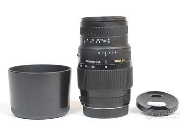 CANON 70-300 4-5,6 AF DG Macro Sigma
