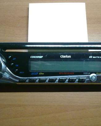 Frontalino estraibile autoradio Clarion CD035RMP