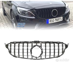 GRIGLIA MERCEDES W205 LOOK AMG GT NERO
