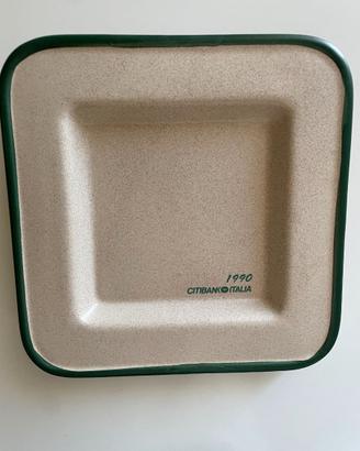 Centrotavola ceramica Vietri vintage 1990 Nuovo