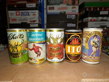 Lattine di birra da collezione