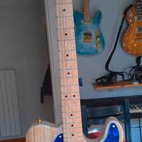 Chitarra elettrica di Liuteria TL natural Wood