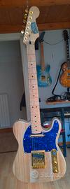 Chitarra elettrica di Liuteria TL natural Wood