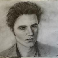Ritratto  a matita di Edward Cullen