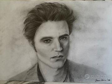Ritratto  a matita di Edward Cullen