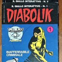 5 fumetti inerattivi Diabolik
