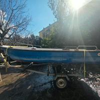 barca 4 m con carrello nn omologato 