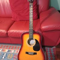 Chitarra folk Roling's  con custodia