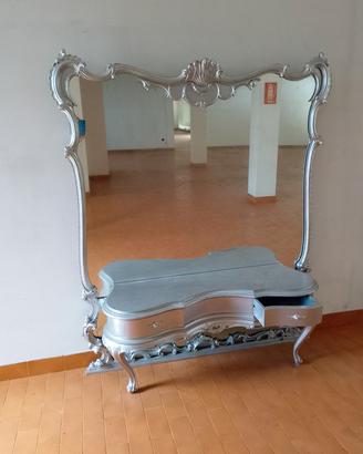 Specchio antico autoportante