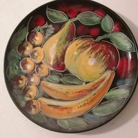 2 piatti in ceramica firmati Zorlani