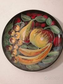 2 piatti in ceramica firmati Zorlani