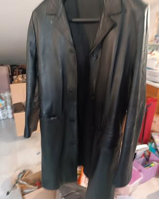 giacca in pelle 