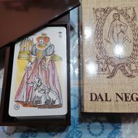 mazzo di carte Tarocco dal negro con cofanetto