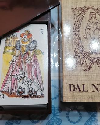 mazzo di carte Tarocco dal negro con cofanetto