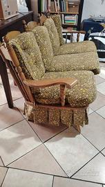 divano a dondolo vintage