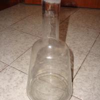 Bottiglia ampolla alambicco vetro antica vintage