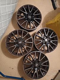 Cerchi oz racing 16" neri 