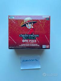 One Piece Carrying on His Will OP-13 Display ENG