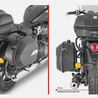 Attacchi borse Givi PL9058 per RE Super Meteor 650