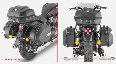 Attacchi borse Givi PL9058 per RE Super Meteor 650