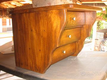 Mensola artigianale porta TV  da muro